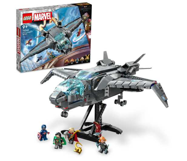 LEGO Marvel 76248 Quinjet Avengersów - 1091300 - zdjęcie 2